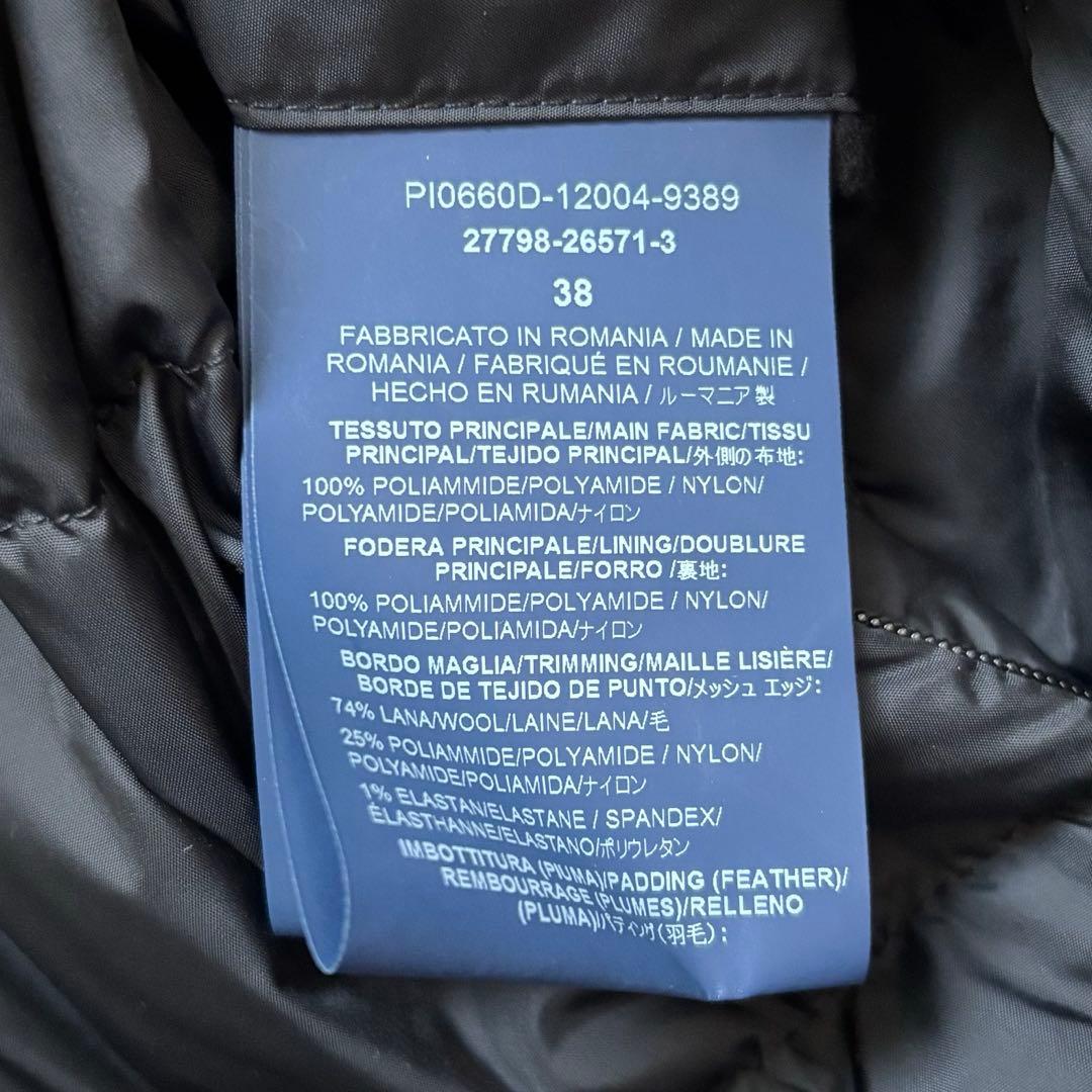 【美品】ヘルノ HERNO ダウンコート ダウンジャケット ナイロンシャモニー