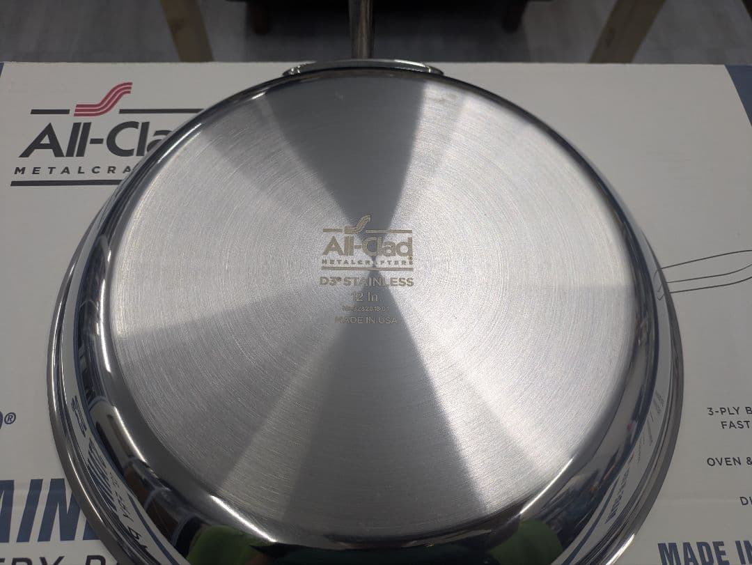 新品未使用 オールクラッド/All Clad 12インチ D3 フライパン