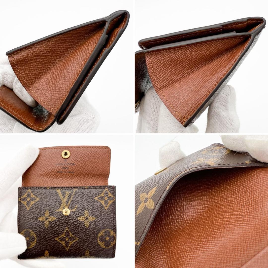 【美品】ヴィトン モノグラム ラドロー コンパクト 財布 M61927