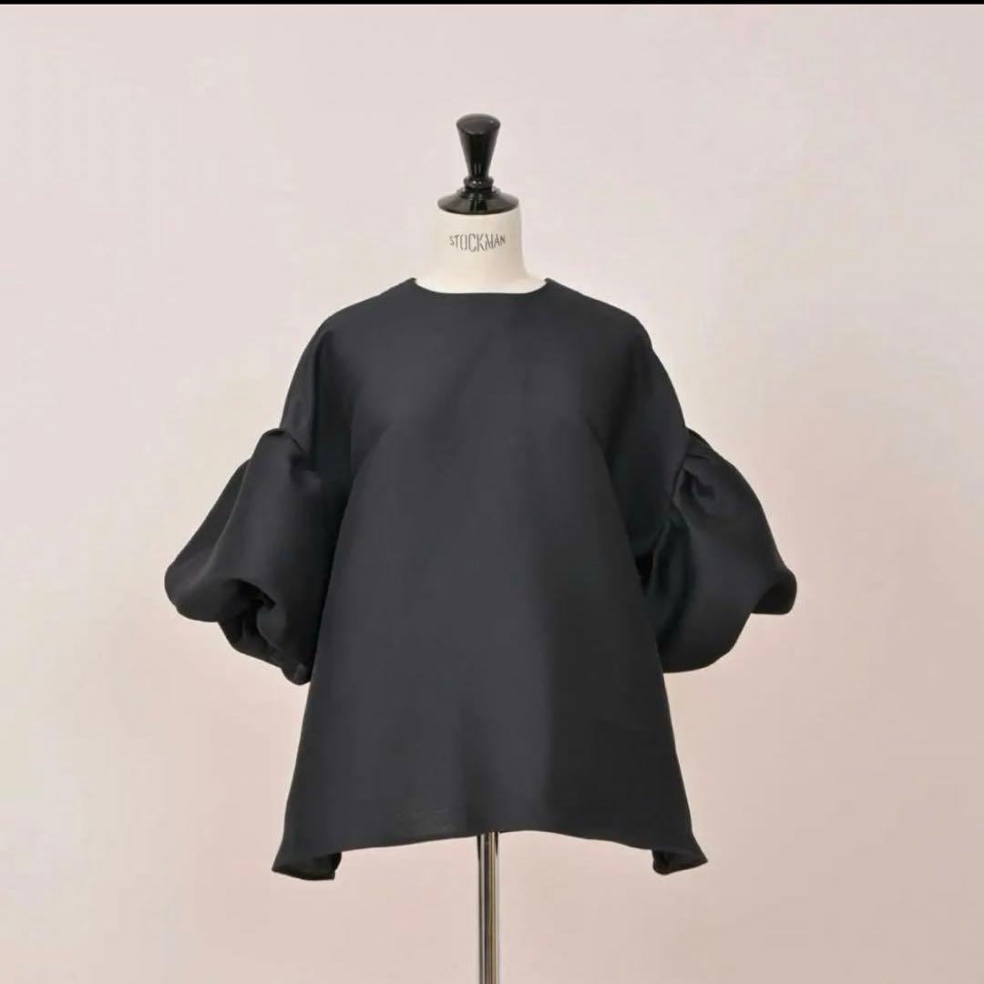 Heve ヘイヴ WHIPバルーンスリーブBL ブラック