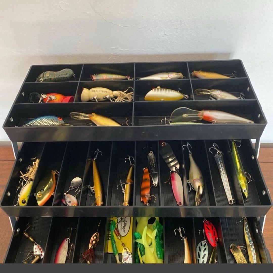 バスフィッシング．シーバス. トラウト等ルアー大量 ダイ…