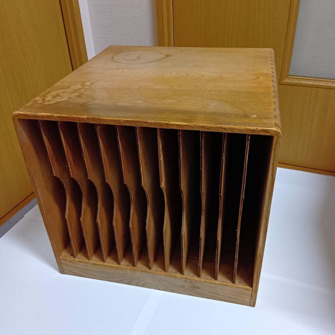 値下げ 木製雑誌ラック ナチュラルウッド