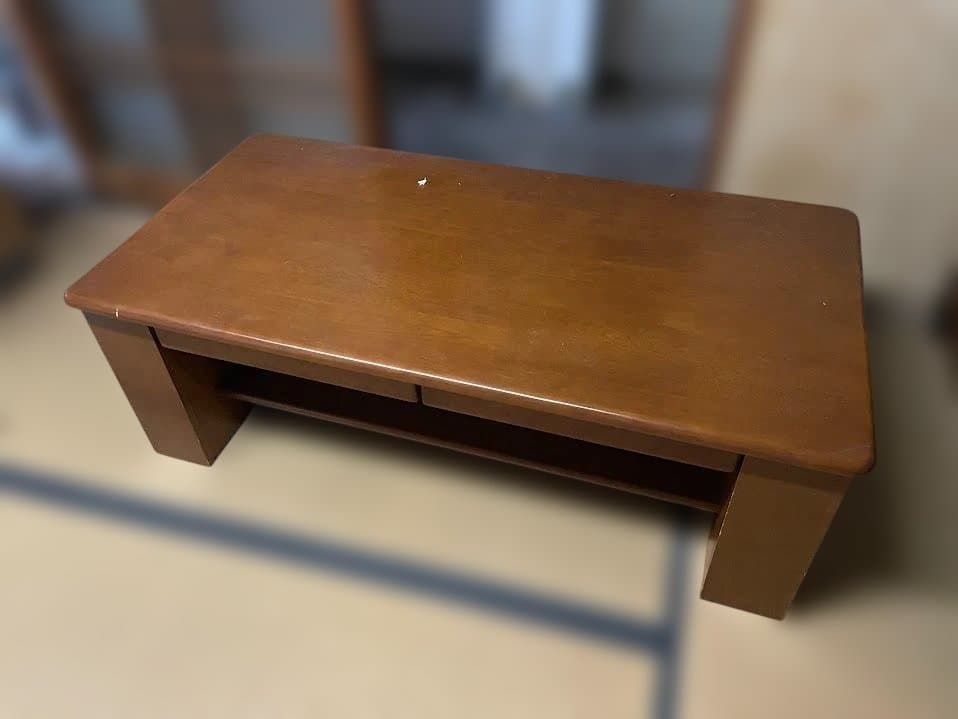 【ソファで食事・作業に最適】高さ63cm 収納付センターテーブル ALEX-2