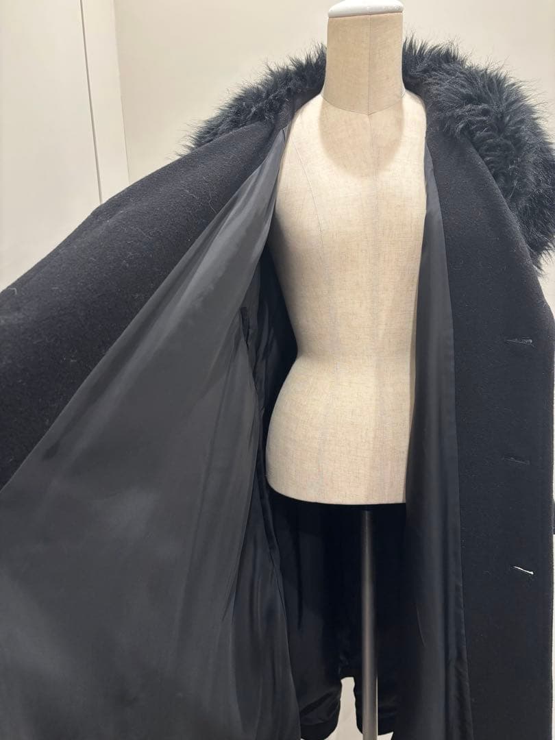 ［80年代］コムデギャルソン　ファーケープコート　ヴィンテージ　アーカイブ