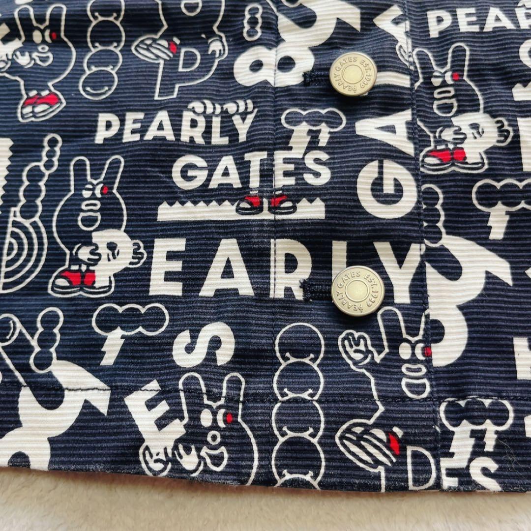 パーリーゲイツ　裏起毛　セットアップ　パーカー　スカート　どうしちゃったPG