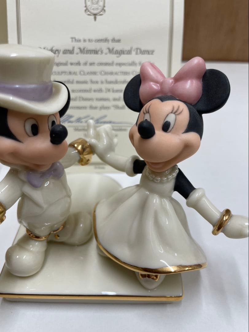 レノックス ミッキーミニー オルゴール 1個