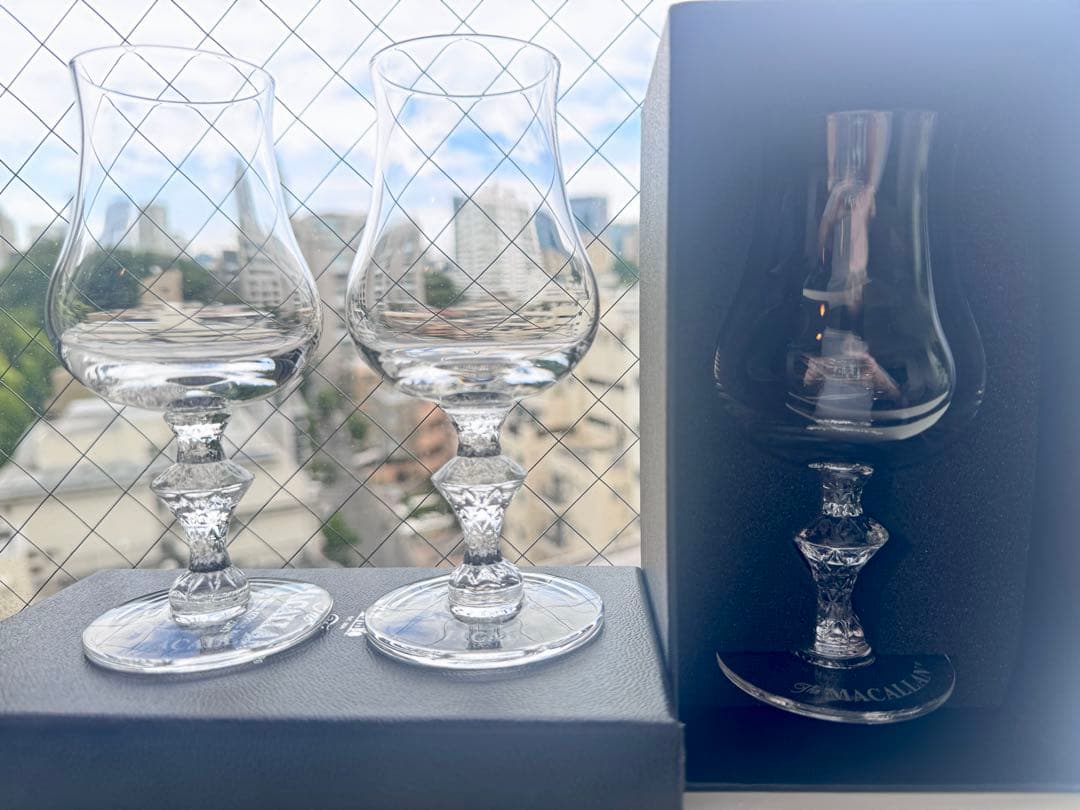 マッカラン ピートグラス テイスティンググラス 3脚 レア
