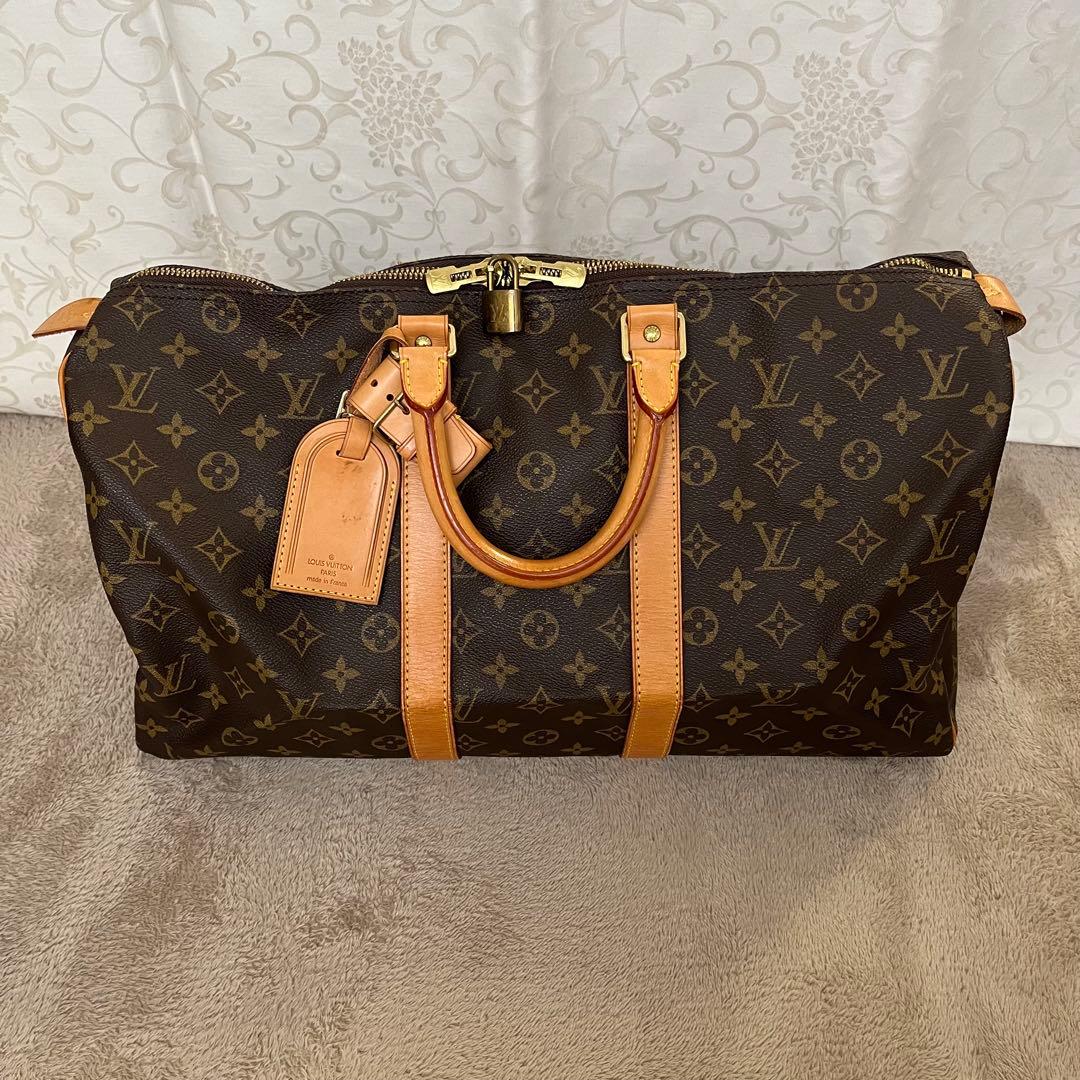 LOUIS VUITTON ルイヴィトン モノグラム キーポル45