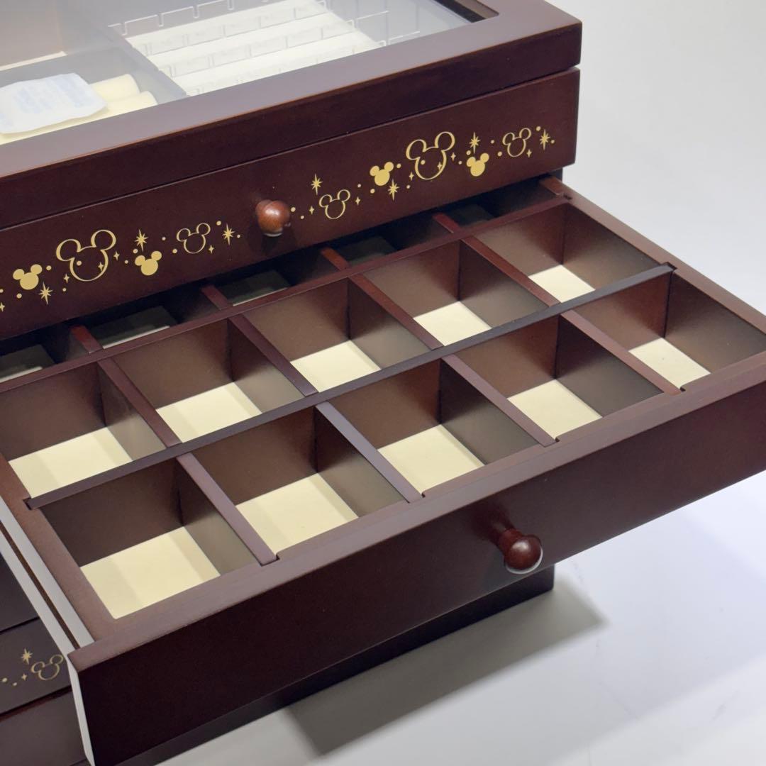 希少！新品・未使用品！ベルメゾン ディズニー アクセサリーケース 6段