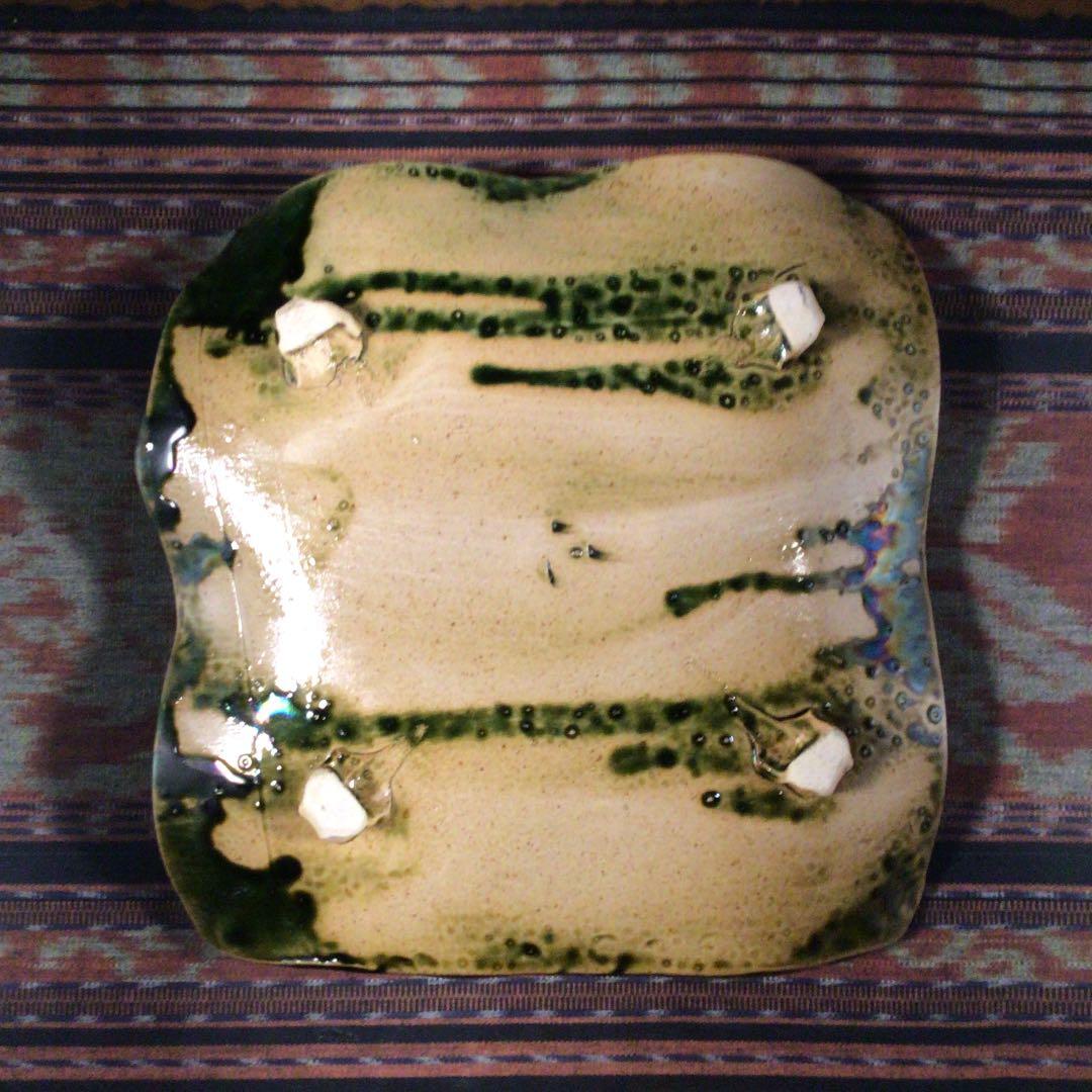 『冬うー特価』　美濃織部焼　白山窯　山田正和　大皿