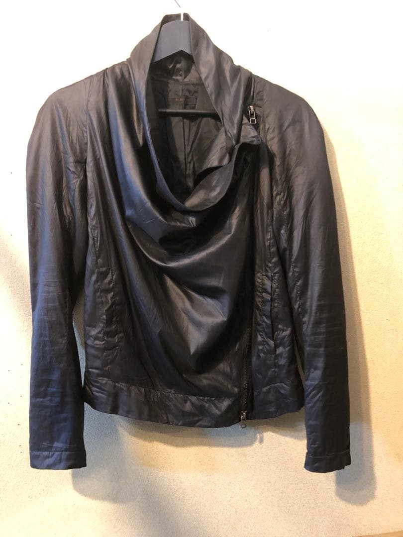 Helmut Lang ヘルムートラング　サテンライダース　S size