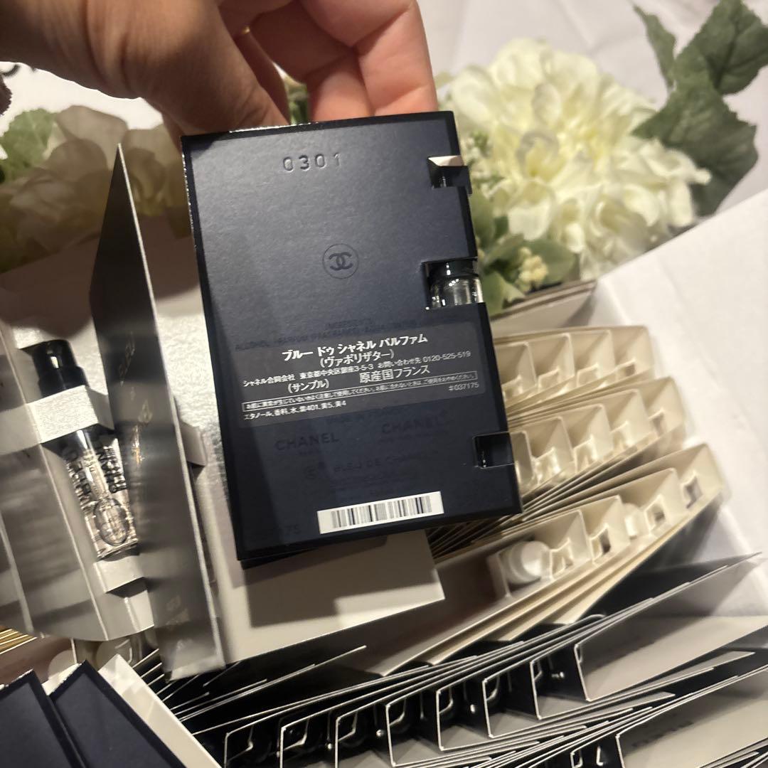 シャネル香水サンプル48個