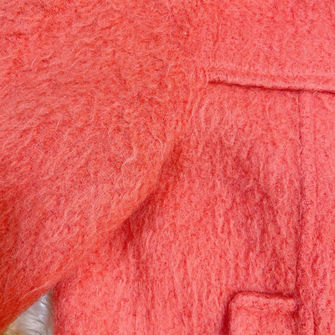 AKIRA NAKA ダッフルコート モヘヤ混 ウール