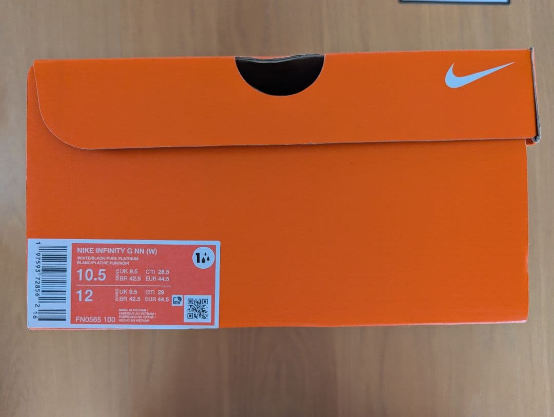 【新品未使用品】 NIKE ナイキ インフィニティG ゴルフシューズ 28.5