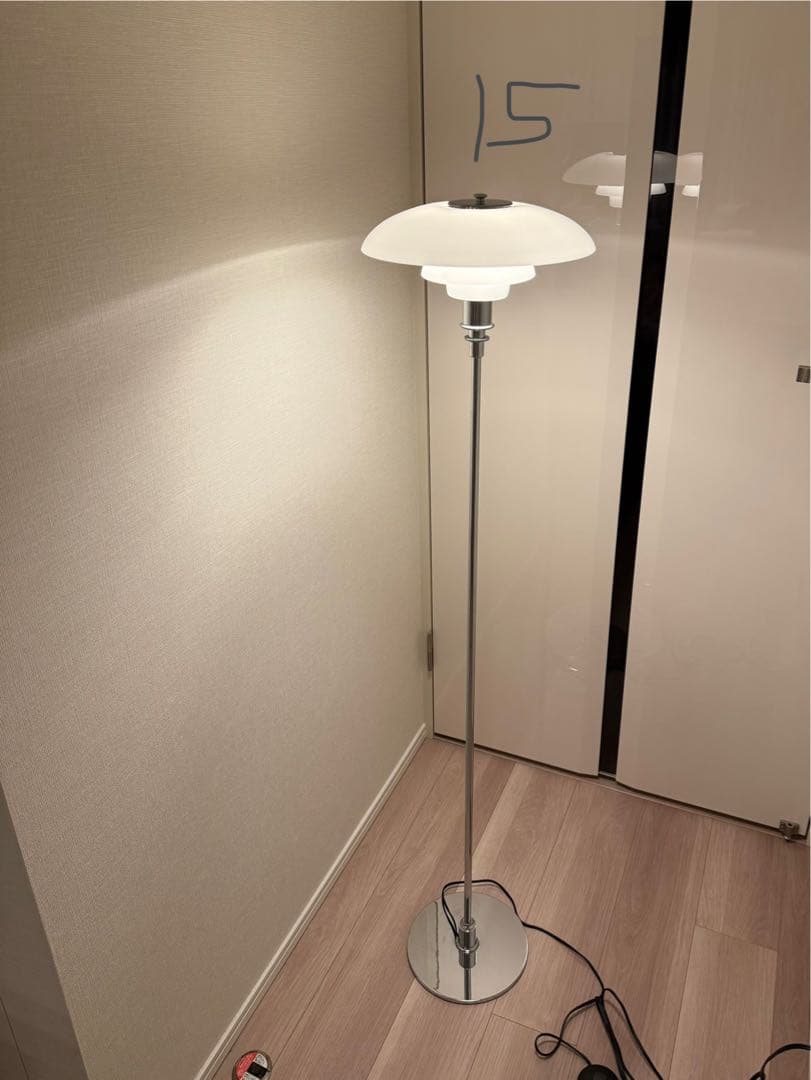 【極希少】ルイスポールセン風 北欧デザイン フロアランプ スタンドライト