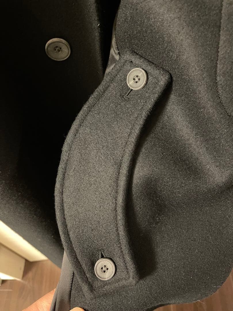 MAISONSPECIAL ユニセックス ブラック バルマカンコート