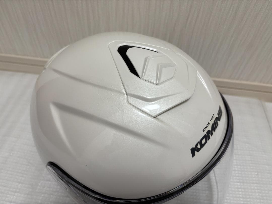 コミネ(KOMINE) ジェットヘルメット パールホワイト M HK-172