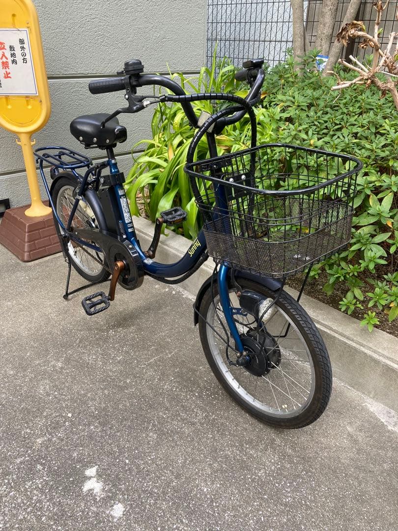 電動アシスト自転車 ネイビー