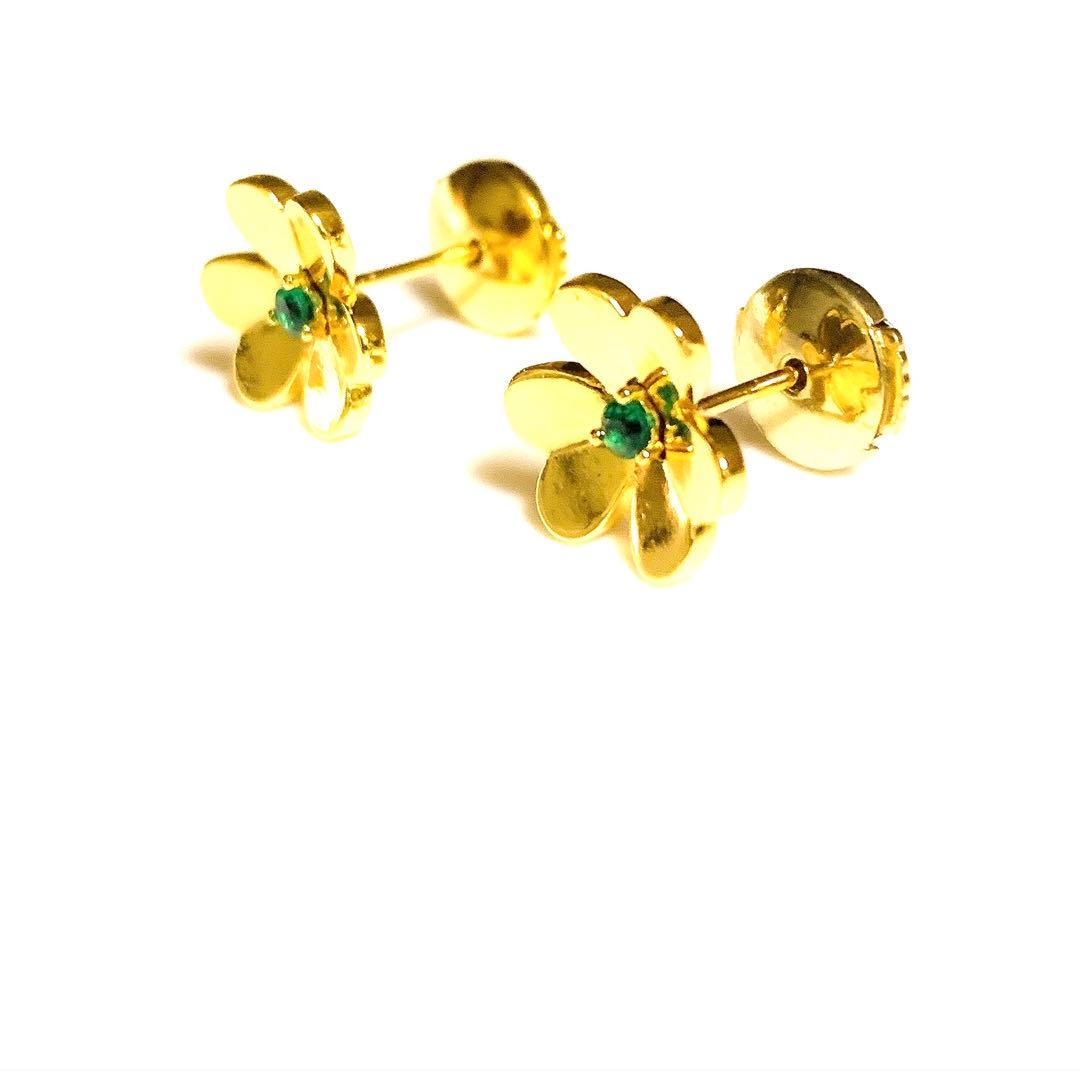 YG ミニフラワーピアス