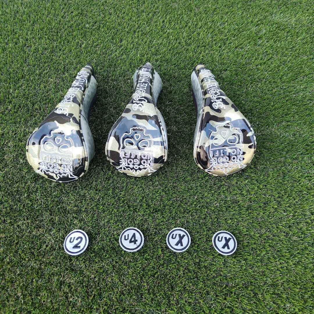 俊*水様 【最終値引き】バーディーハント　キャディバッグ　ヘッドカバーセット