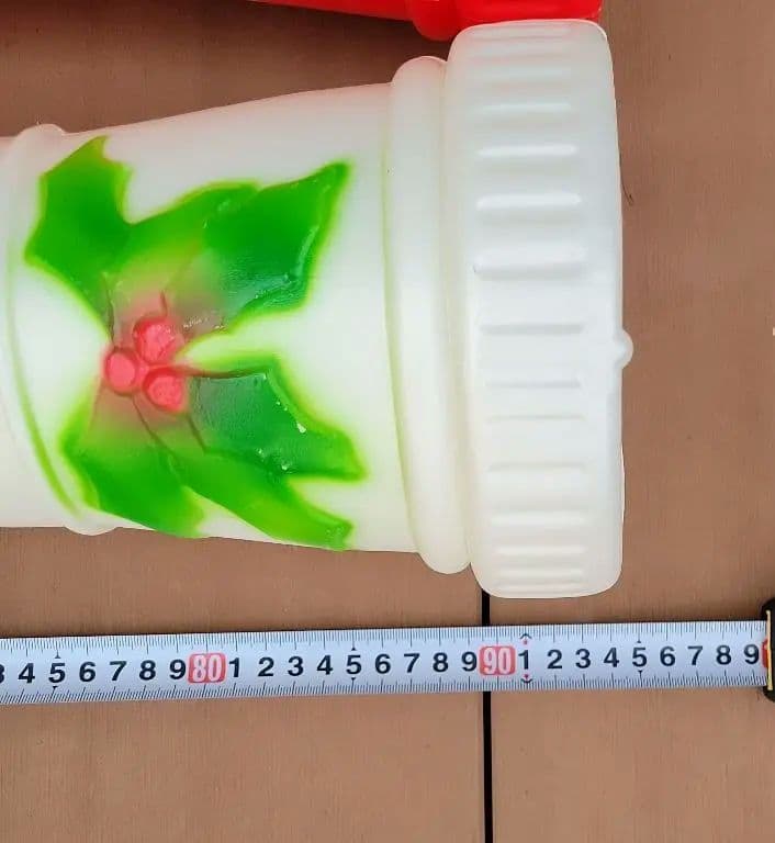 NOELデザインの電飾キャンドル　2本セット希少 クリスマス