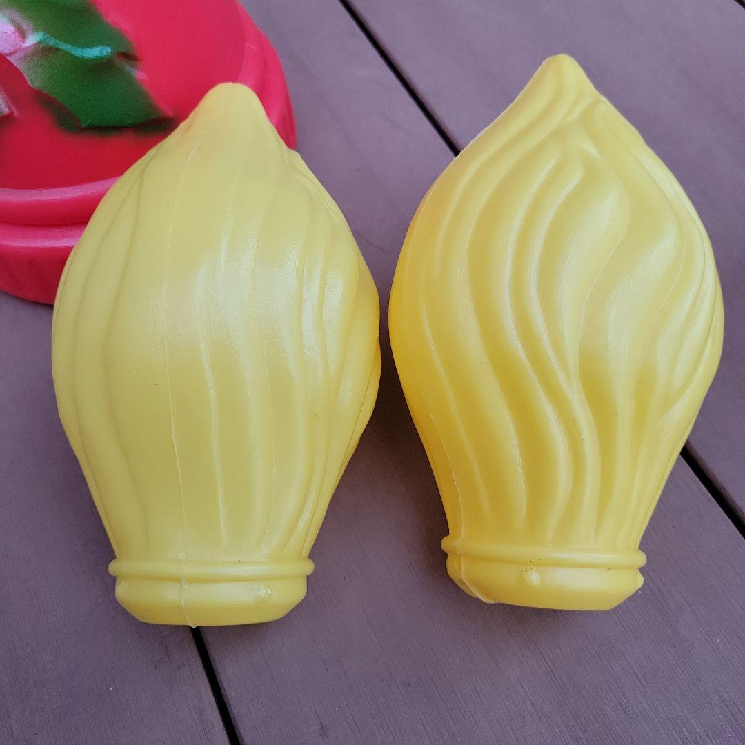 NOELデザインの電飾キャンドル　2本セット希少 クリスマス