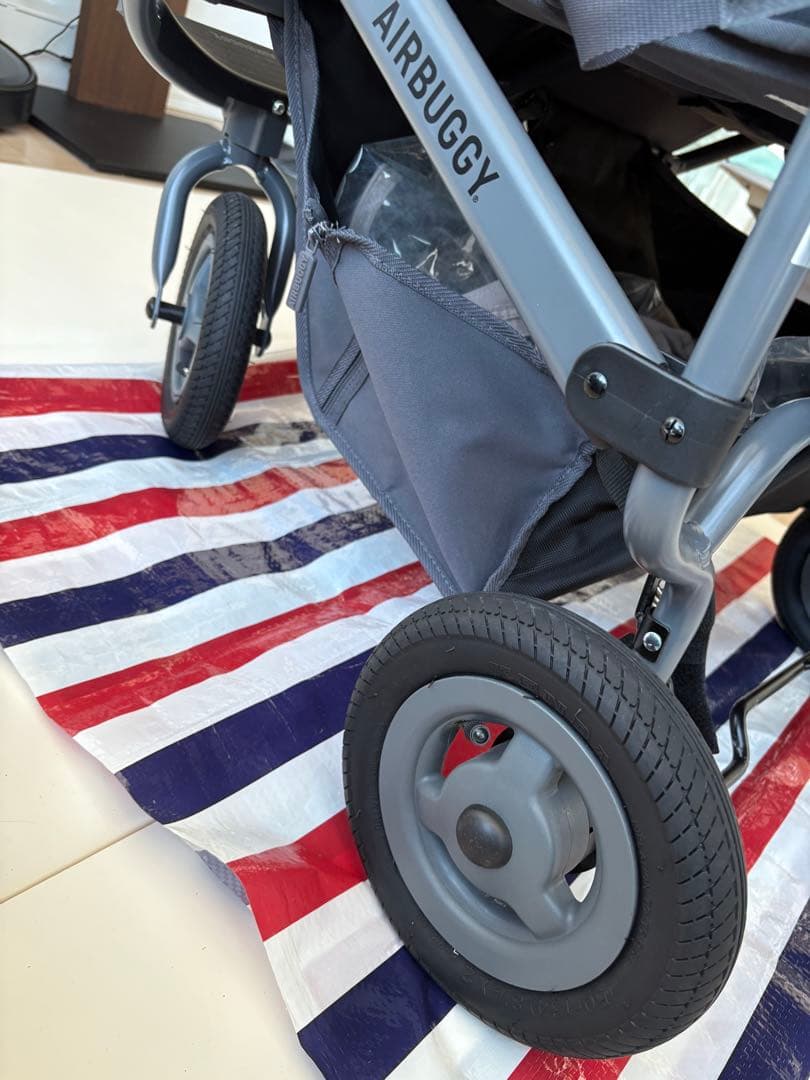 美品 エアバギー ココダブル 2025年購入 マット付き