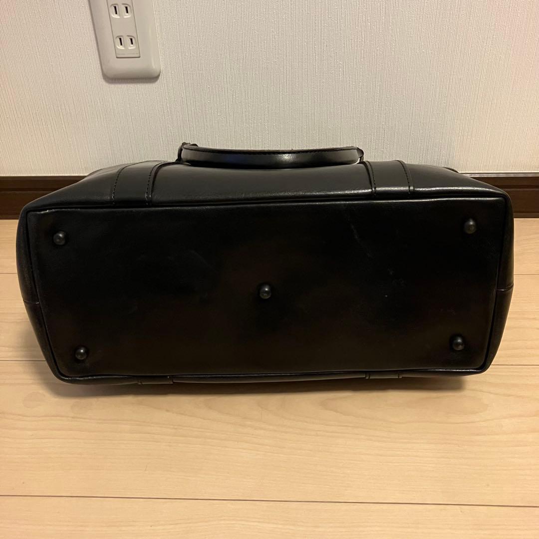 【美品】 42ND  HIGHLAND レザー トートバッグ 黒