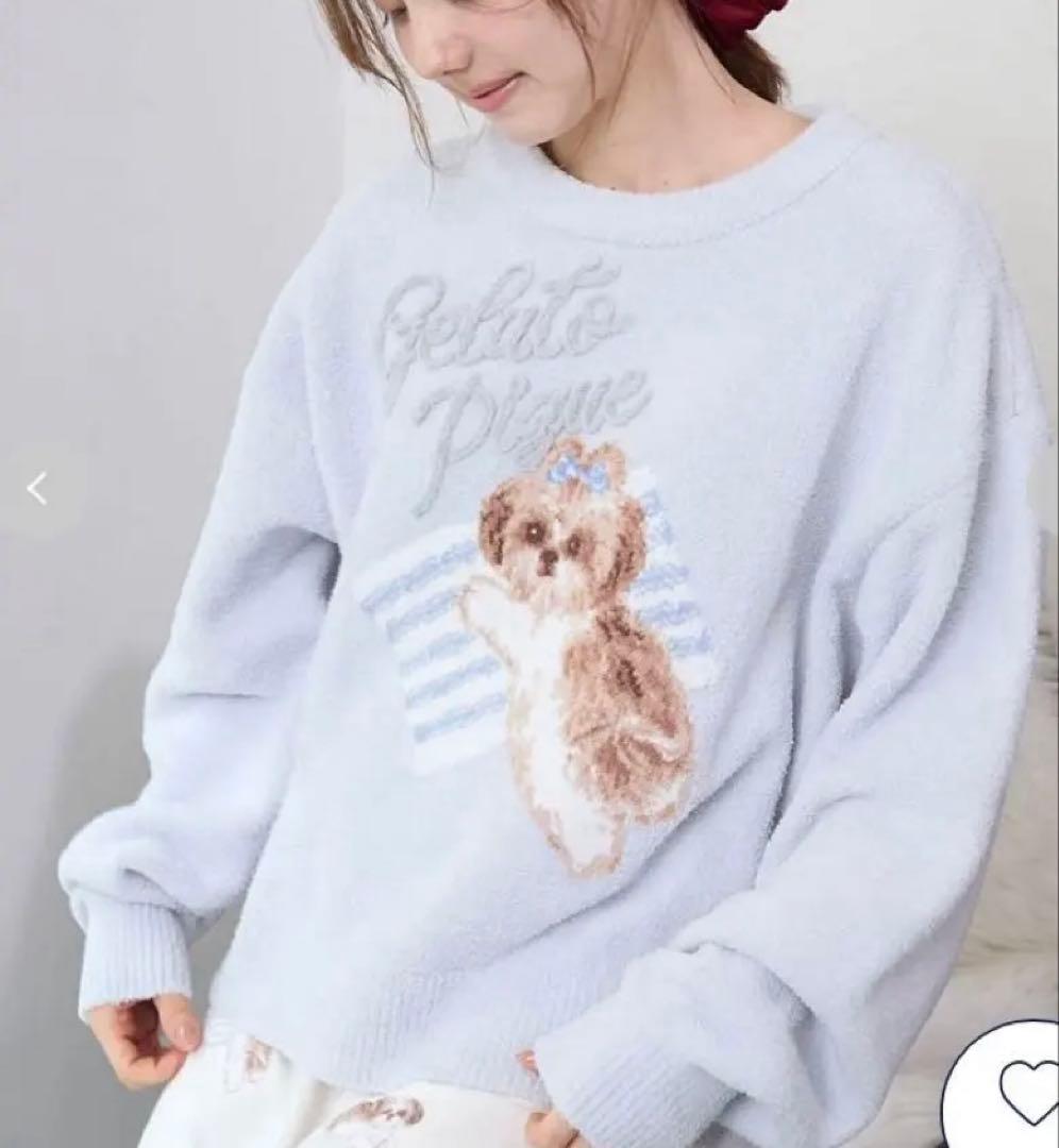 新品＊ジェラピケ シーズージャガードプルオーバー＆ショートパンツセット