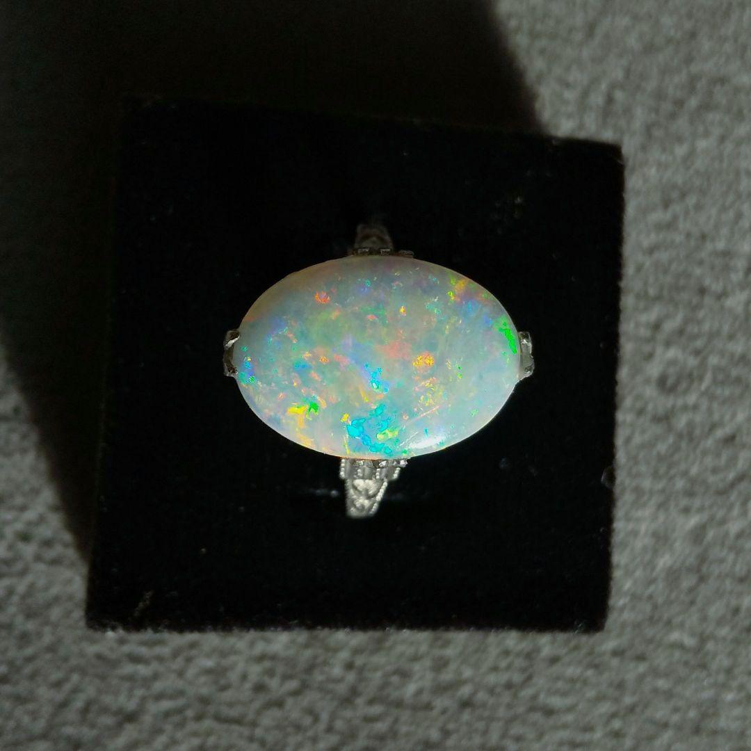 特大☆ホワイトオパール☆約14号