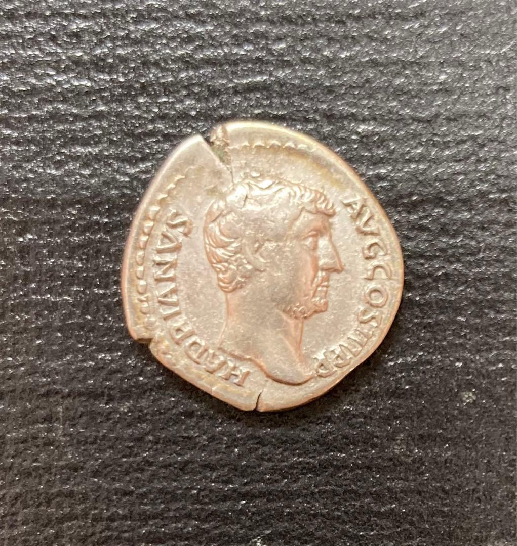 古代ローマ帝国　ハドリアヌス　デナリウス銀貨‼︎/ギリシャ　テトラドラクマ