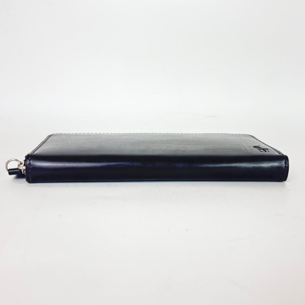 【未使用】 ポロラルフローレン ラウンドジップ 長財布 P-225BR