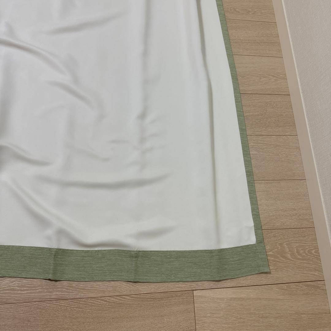 ニトリ ドレープカーテン レースカーテン 各2枚セット 遮光2級 防炎