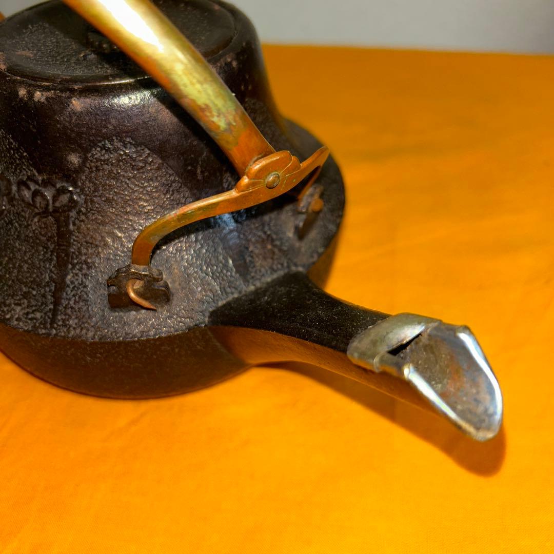 鉄製　銚子　2点　古美術