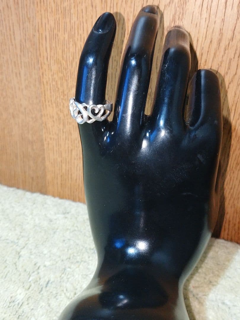 ティファニーパロマピカソ　トリプルラビングハートリング 6号　SV925