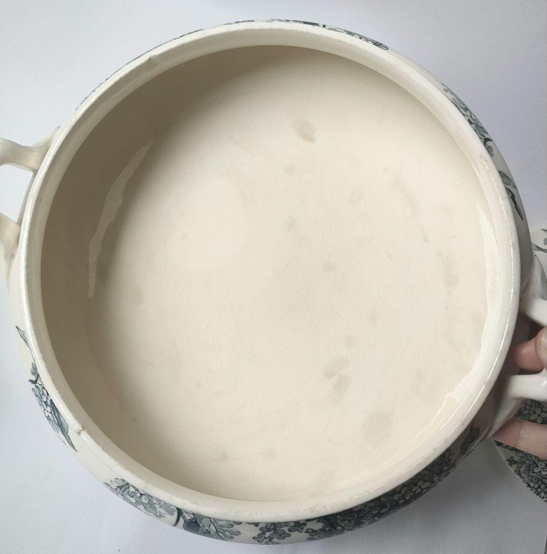 希少　美品　ジアン　LILAS 　スーピエール　フランスアンティーク