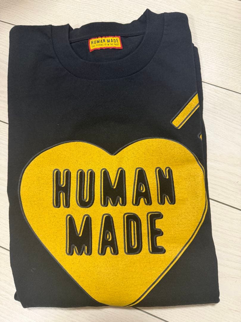 human made Graphic L/S T-Shirt ブラック Mサイズ