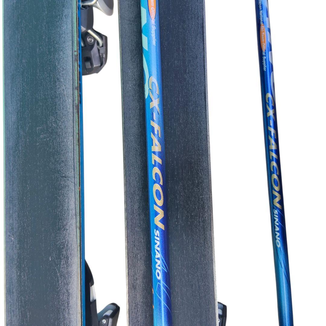 FISCHER AMC300 165cm スキー板 ビンディング SINANO