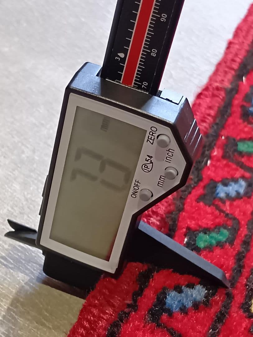 ペルシャ絨毯　オールド　バルーチ　トライバルラグ　イラン　手織り(19)