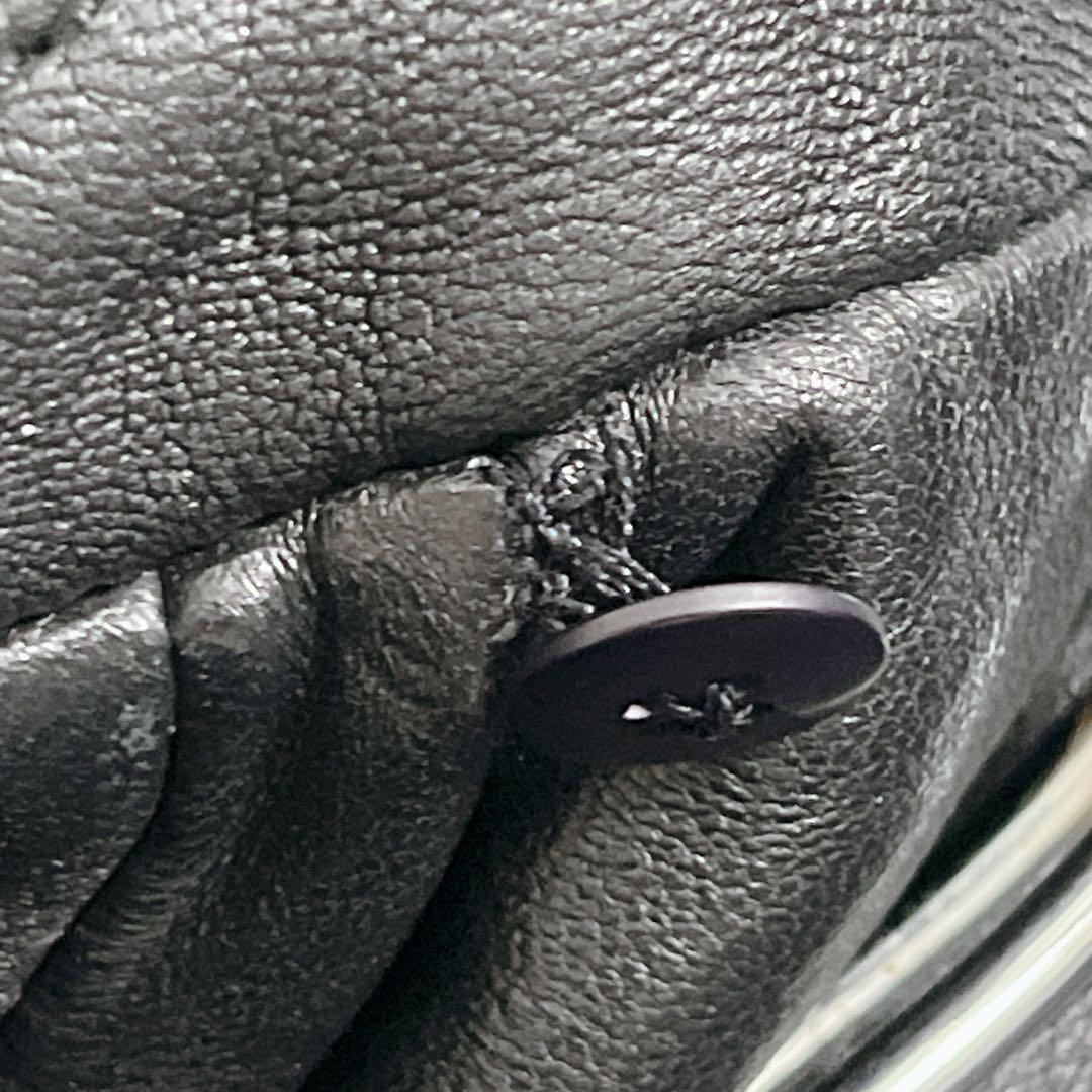 『コントワーデコトニエ』ライダースジャケット レザー 羊革 ラビットファー 9