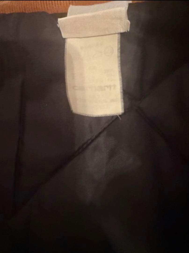 希少サイズ美品 短丈 carhartt トラディショナルジャケット