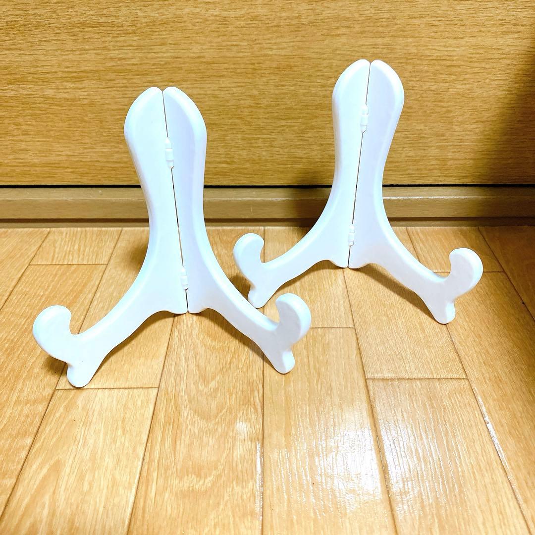 折り畳み式ディスプレイフレーム ホワイト フォトフレーム装飾用