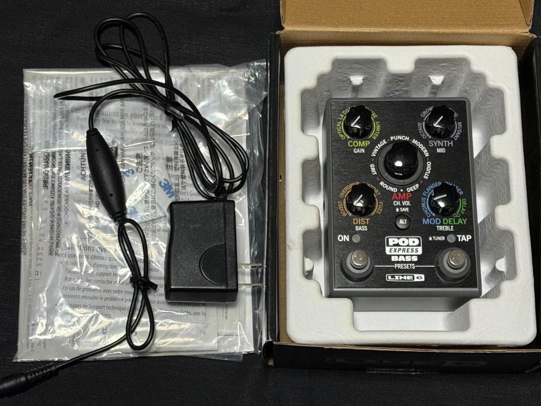 LINE6 POD Express BASS 純正ACアダプター付