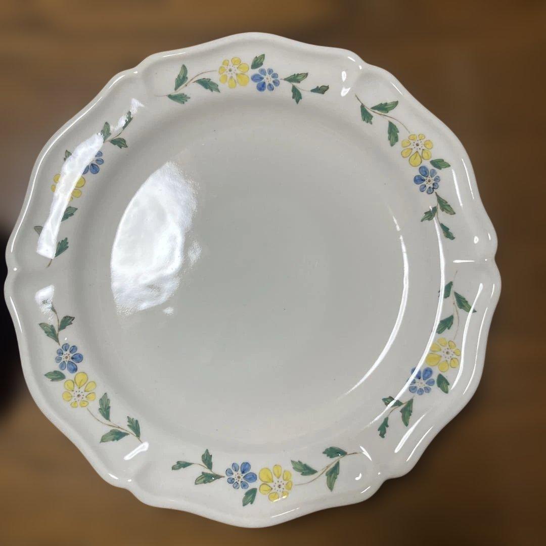 スタジオＭ　　　　　　　　　パイレーツ 花柄 大皿 日本製　2枚セット