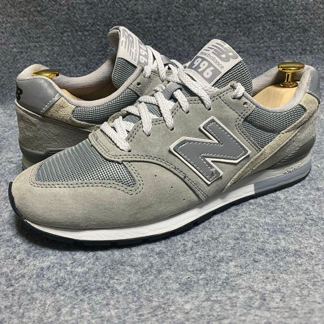 ニューバランス　25.5 CM996GR2 スニーカー グレー メンズ