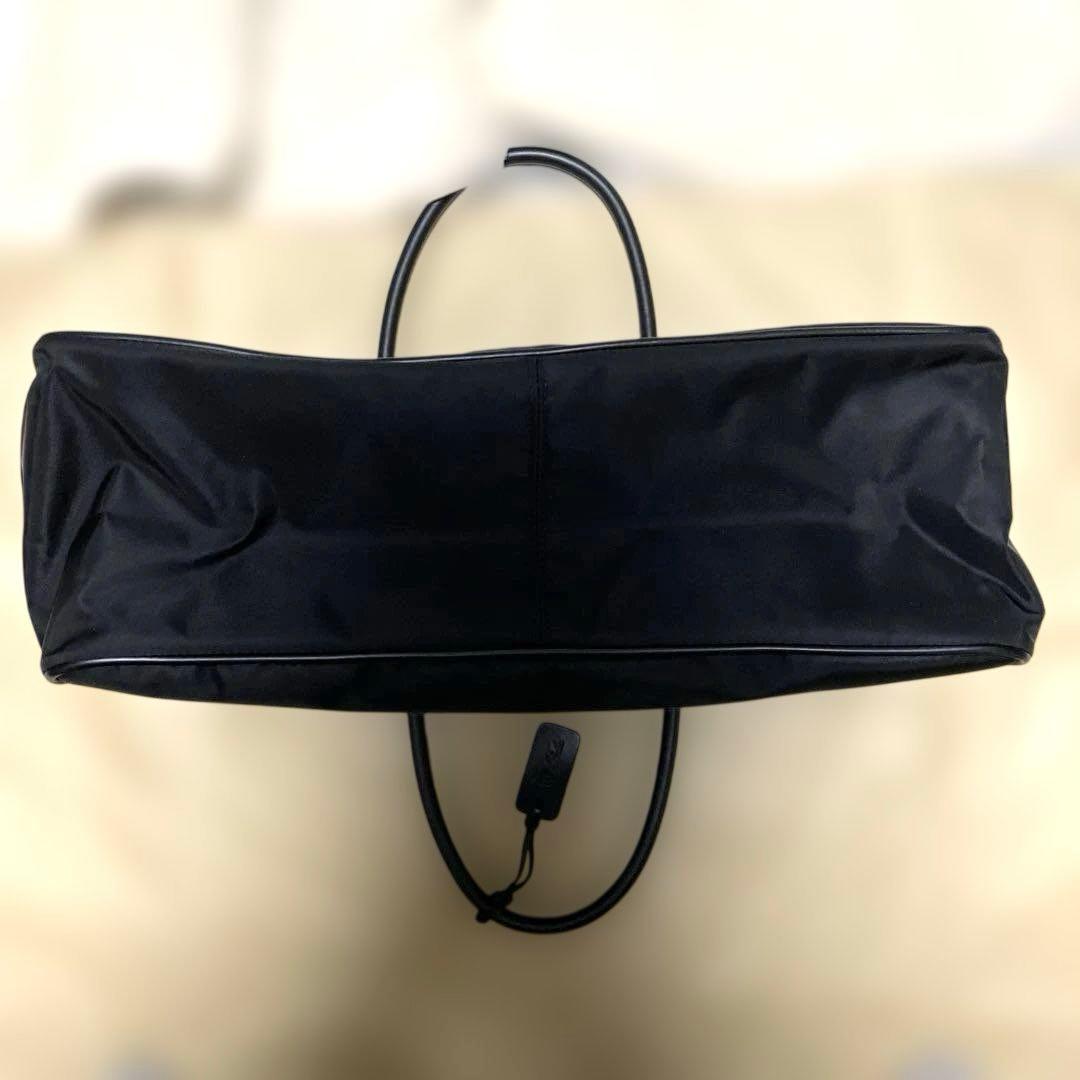 【美品】 フェリージ トートバック ブラック ナイロン&レザー