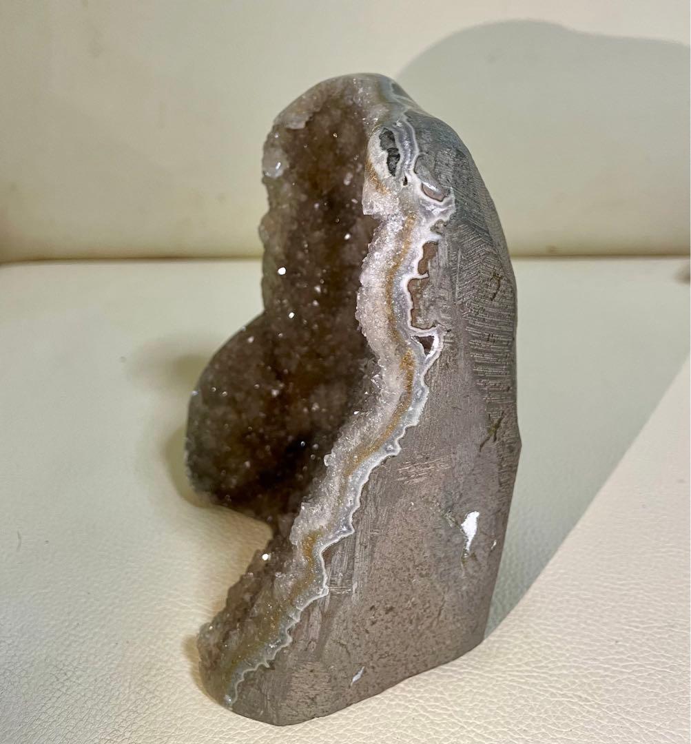 ベージュアメジスト クリスタルドーム パワーストーン 浄化 幸運 約1.7キロ