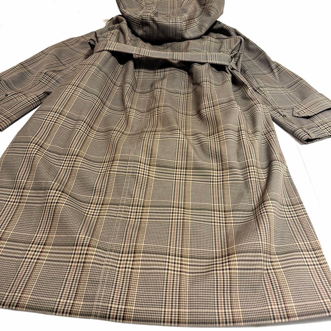 【未使用】完売品✨️アルアバイル ライナー付き チェック フード コート 3way