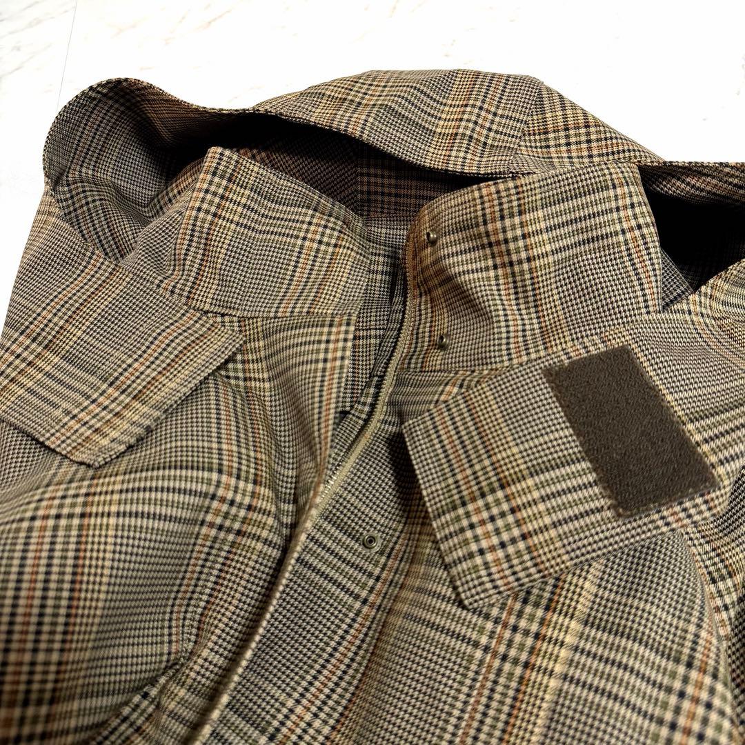 【未使用】完売品✨️アルアバイル ライナー付き チェック フード コート 3way