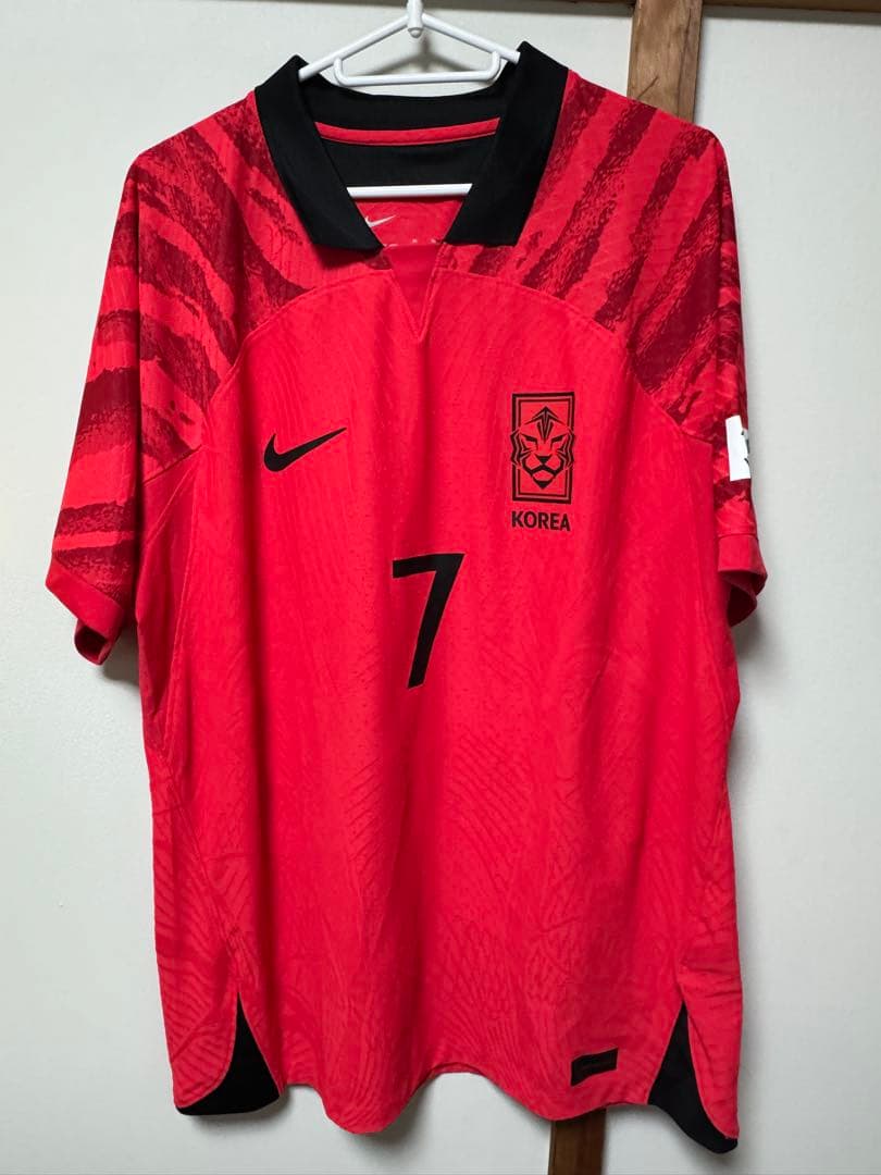 正規品　ナイキ　ソンフンミン2022韓国代表ユニフォーム　ホームオーセンティック